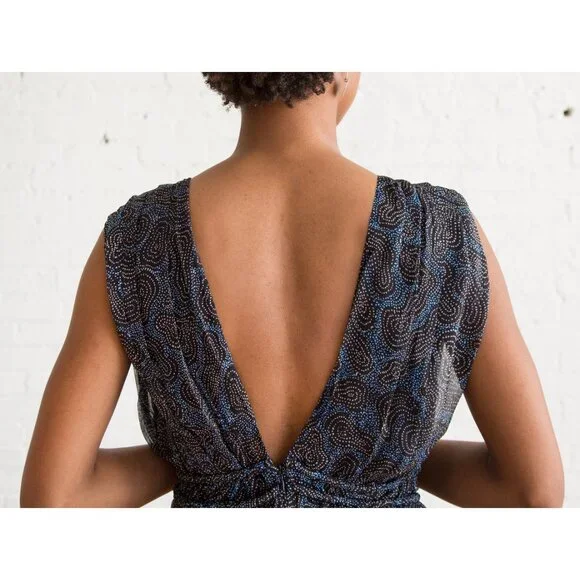 Isabel Marant Étoile "Estelle" Printed Silk Dress, size 36. Fits like a 2/4 - Picture 3 of 16